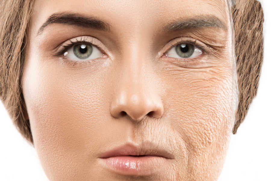 suncreen prevent aging