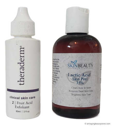 Theraderm Fruit Acid Exfoliate and Pro-Grade Glycolic Booster Serum