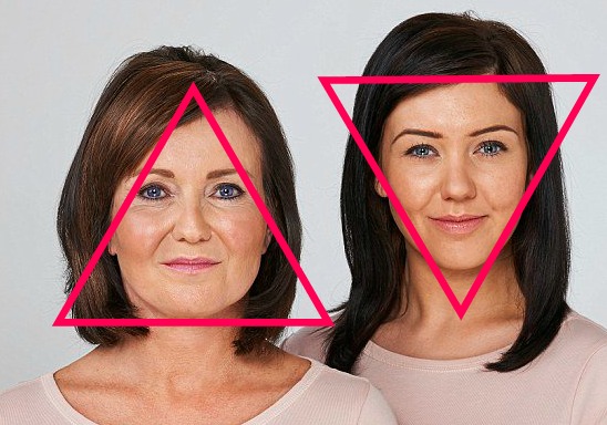 Tighter lower face looks slimmer. Double chin can cause lower face to look heavier.
