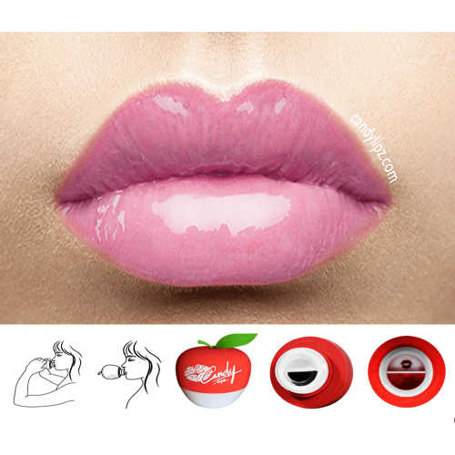 Lip care product to plump lips.