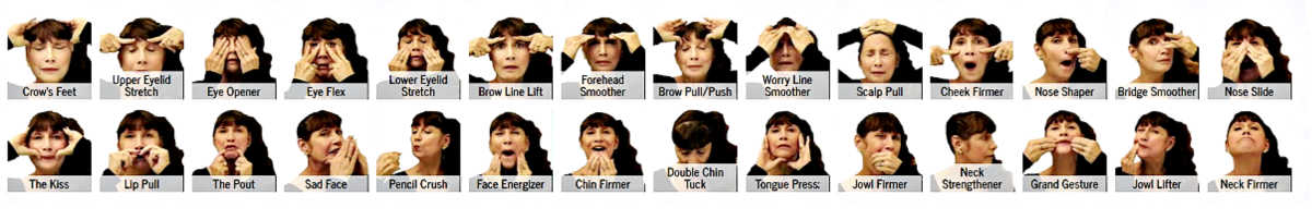 face exercise steps