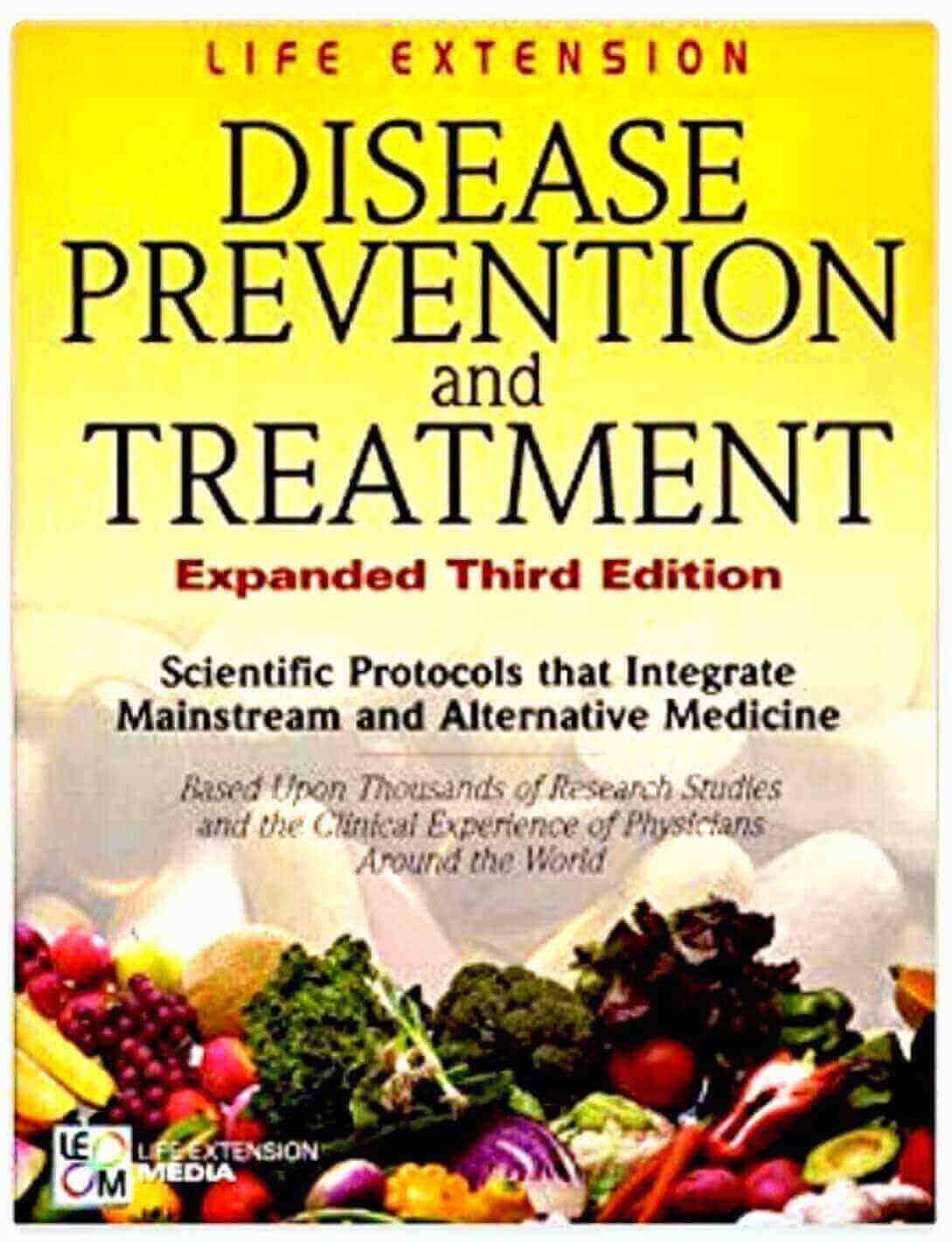 Disease Prevention Protocol book.