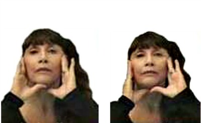 double chin tongue press Exercise for double chin.