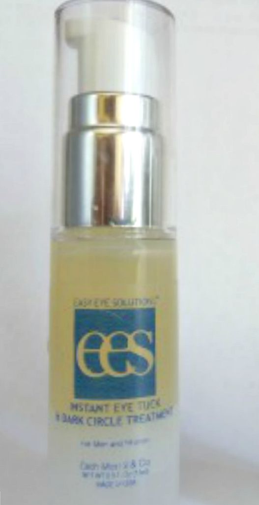 A bottle of Easy Eye Solutions Serum.