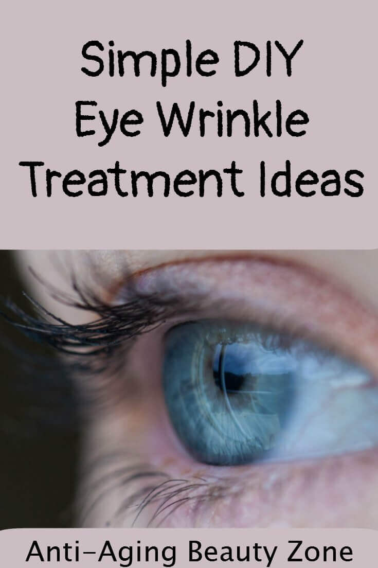 Eye wrinkle treatment for smoother looking eyes.