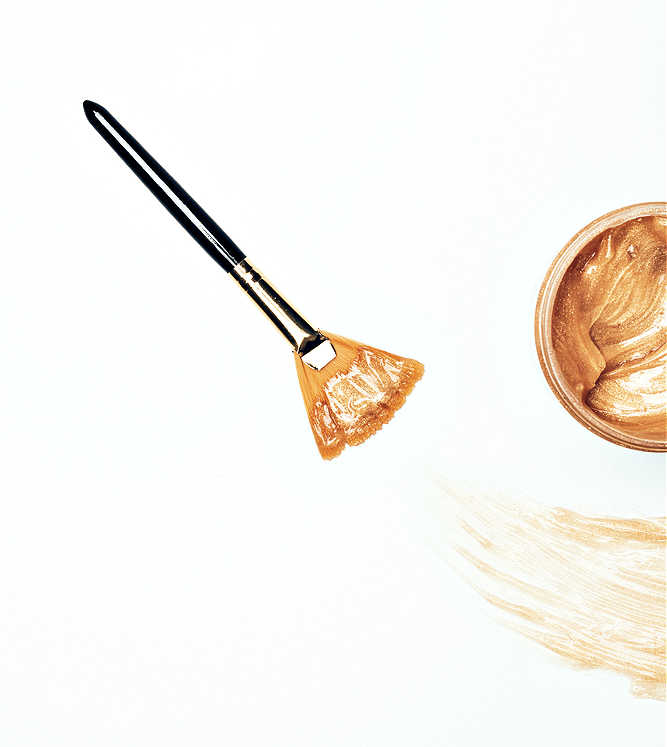 Brush and best at-home chemical for hyperpigmentation.