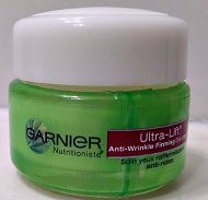 How well does Garnier Nutritionist Ultra Lift Eye Cream work for under eye wrinkles? Picture of a bottle of Garnier Eye Cream