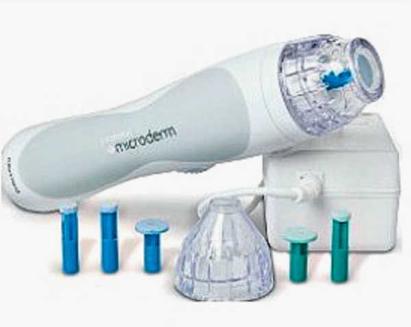 Microdermabrasion home kit. Picture of home microdermabrasion machine. Learn how to microdermabrasion at home