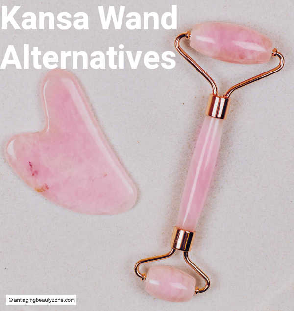 Gua Sha & Jade Roller – Best Kansa Wand Alternatives for Facial Massage. Gua sha stone and jade roller – popular facial massage tools and alternatives to the Kansa wand.