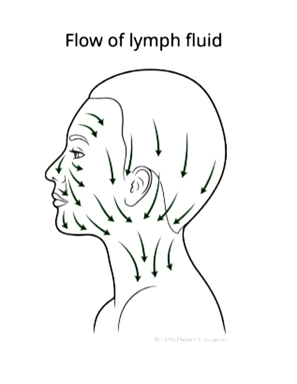 lymphatic drainage massage Double Chin Massage