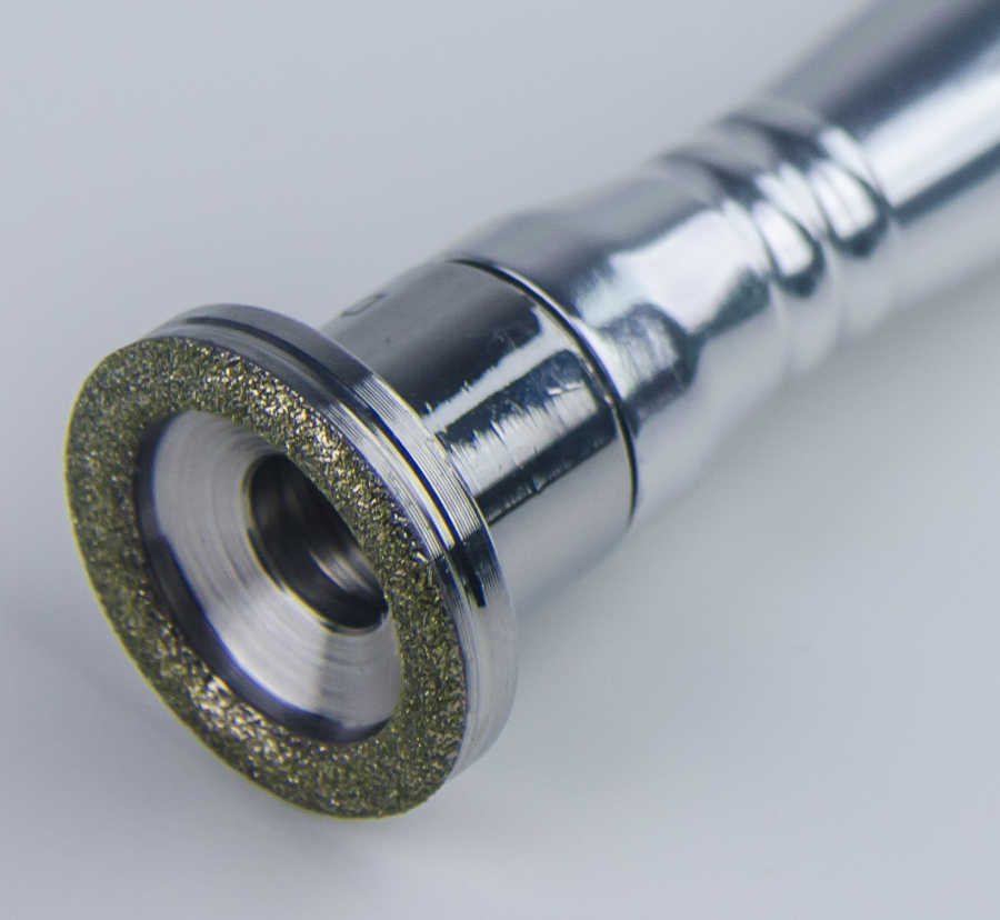 Diamond tip microdermabrasion tool on a professional machine.