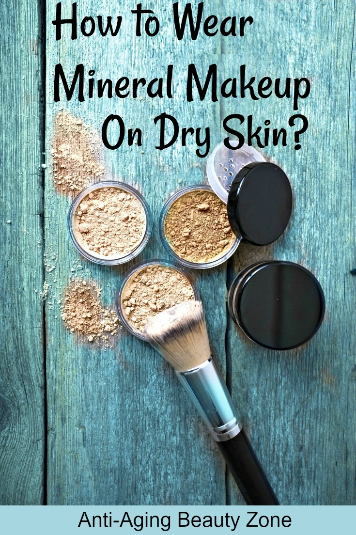 Mineral makeup for dry skin