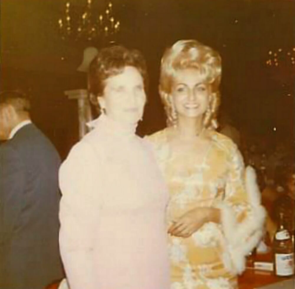 My mom and grandmom