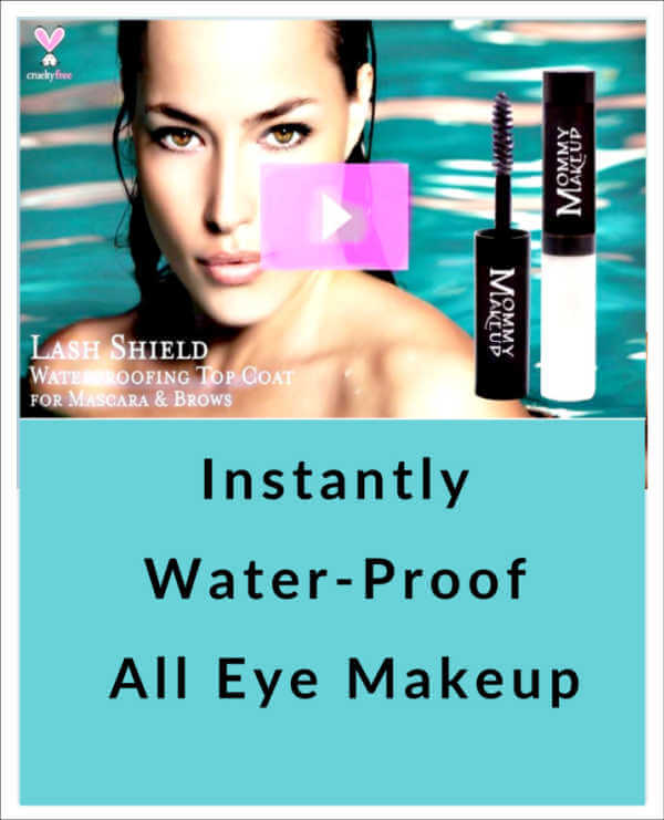Waterproof eye makeup