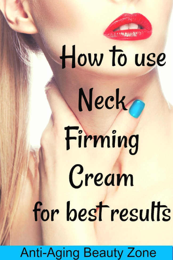 Neck firming cream for sagging neck skin,