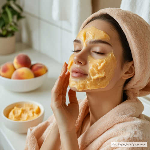 Peach Skin Brightening Mask